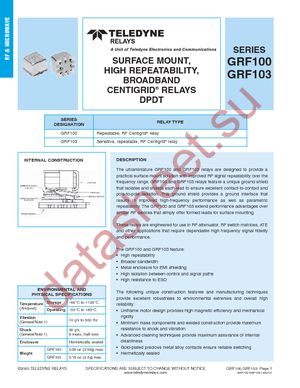 GRF100-12 datasheet  